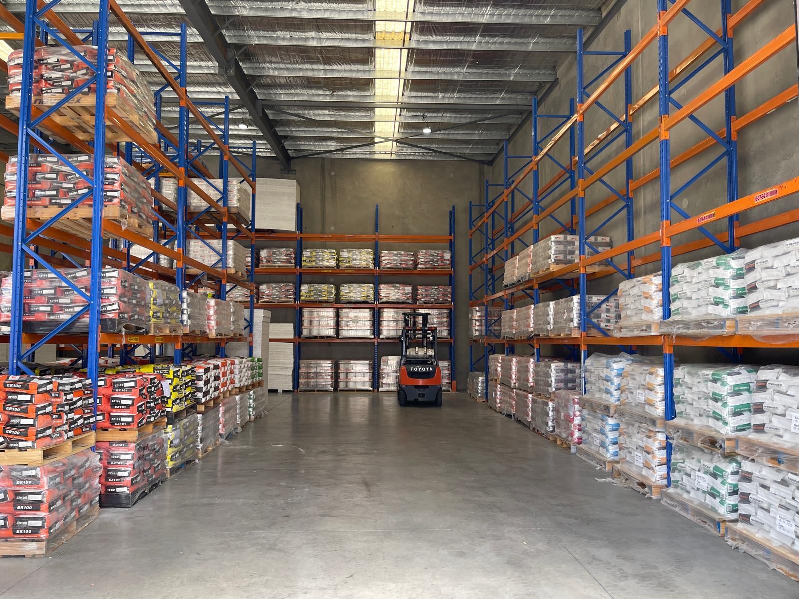 CBS warehouse interior