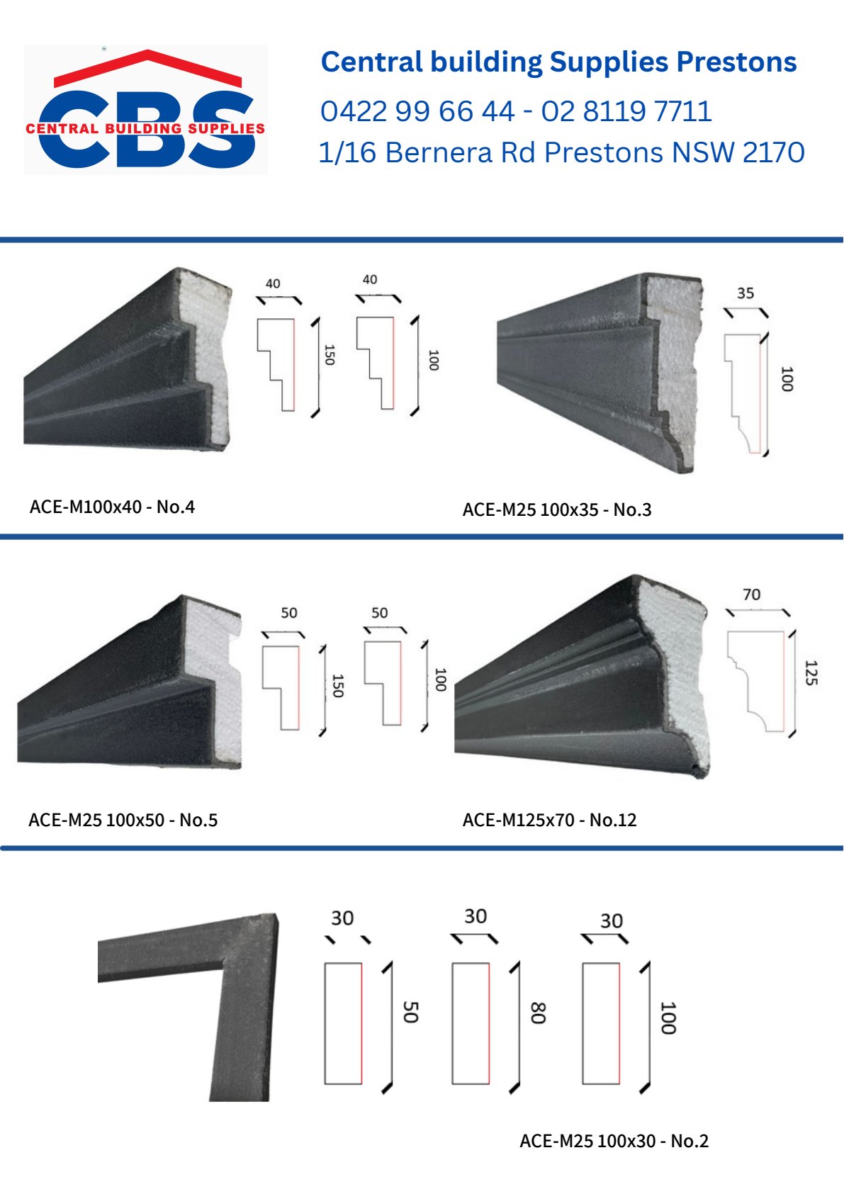 ACE Moulding Brochure (Feb 2026)