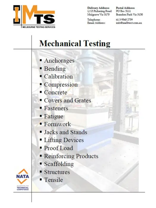 Compression Testing Results